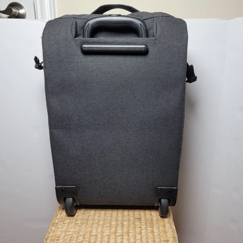IKEA Forenkla Roller Carry On Bag Travel Luggage 15x11x31 Dark Gray Minimalist